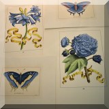 A36. 4 Botanical prints 